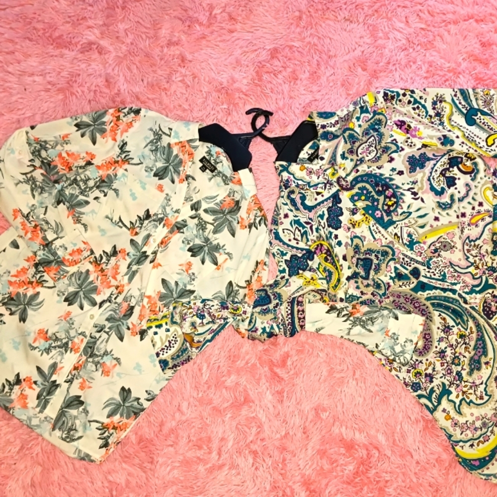 Bundle of 2 TALBOTS Shirts, size XS